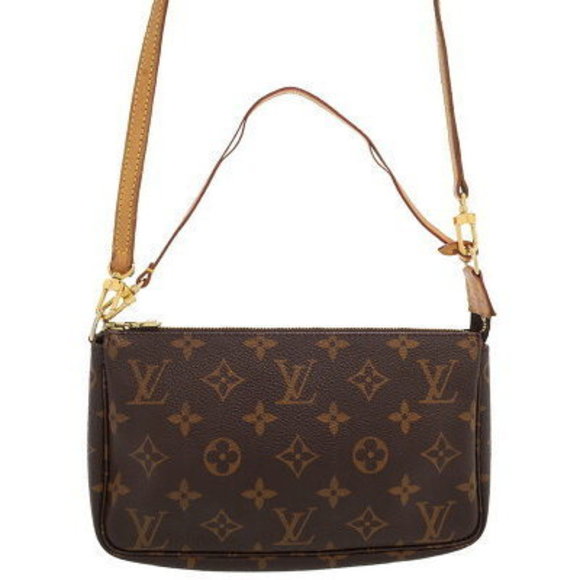 Louis Vuitton Monogram Pochette Accessoires Bag Shoulder Bag - Picture 1 of 8